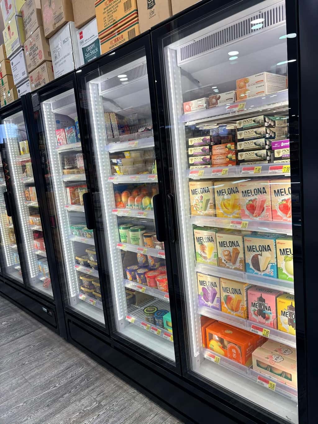 Six doors of ice cream