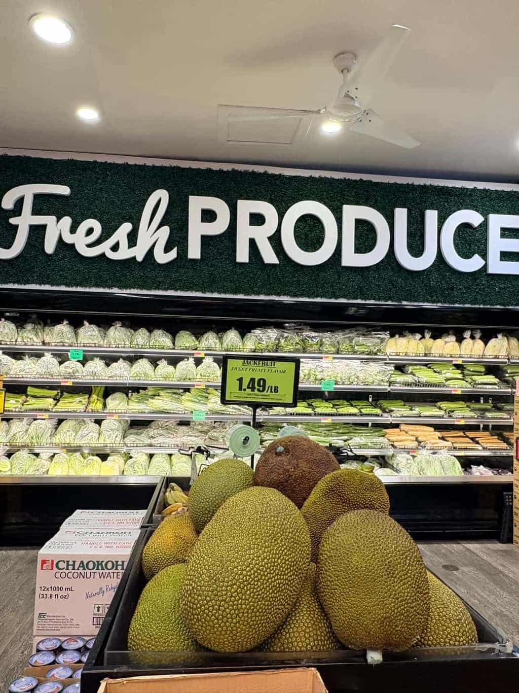 Inside Asian Market Escondido